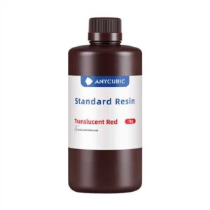 Anycubic Standard Resin-Translucent Red - 20'li Paket