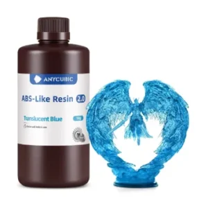 Anycubic ABS Like Resin 2.0-Translucent Blue - 20'li Paket