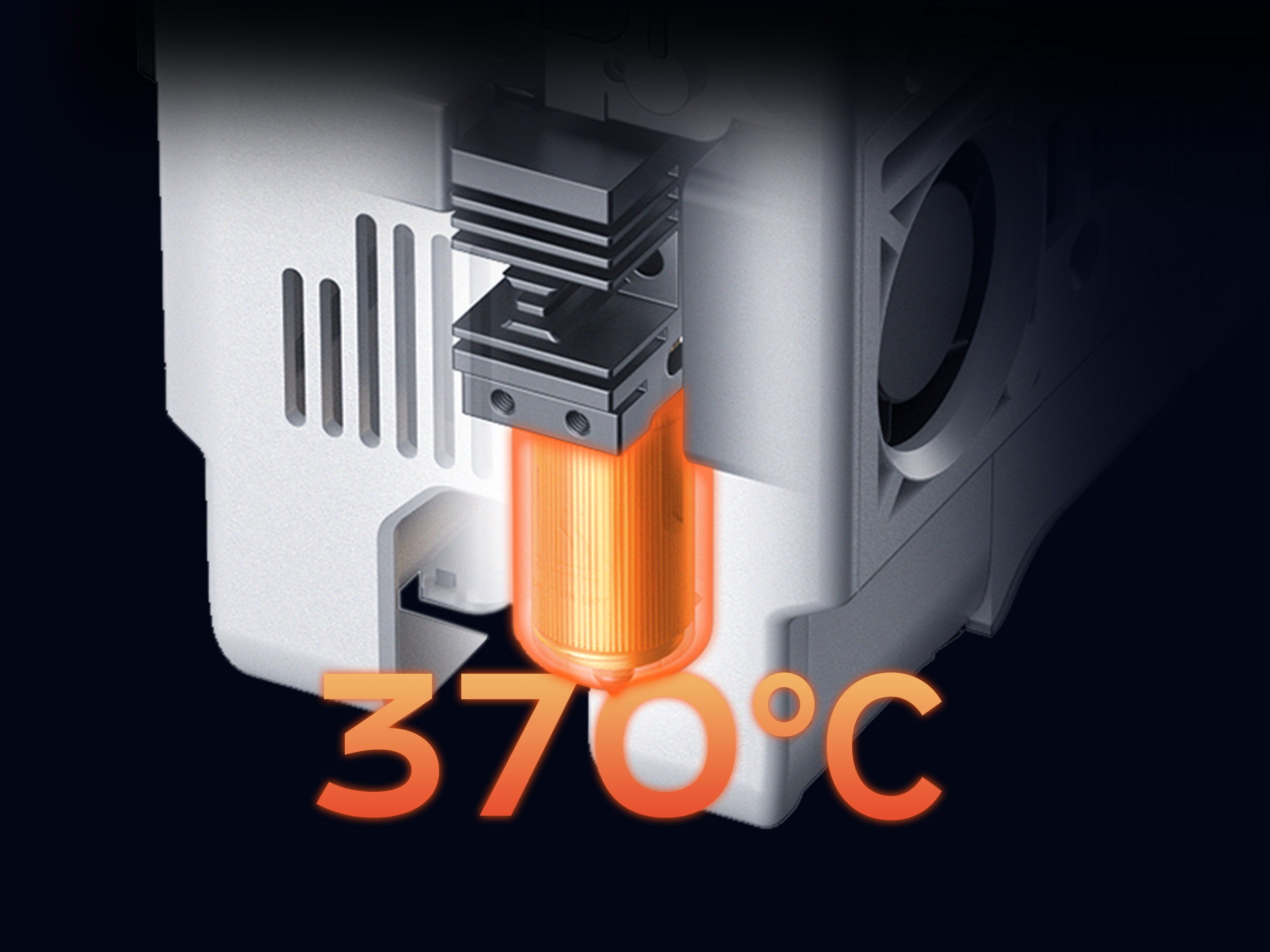 QIDI Max4 370 °C yüksek sıcaklık hotend sistemi